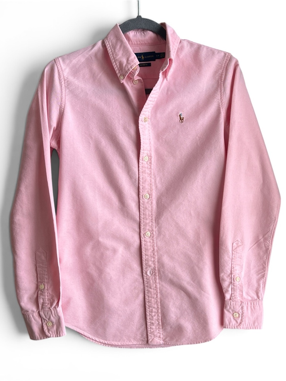 Ralph Lauren Women's Custom Fit Oxford Shirt, Size Small (Y2K)